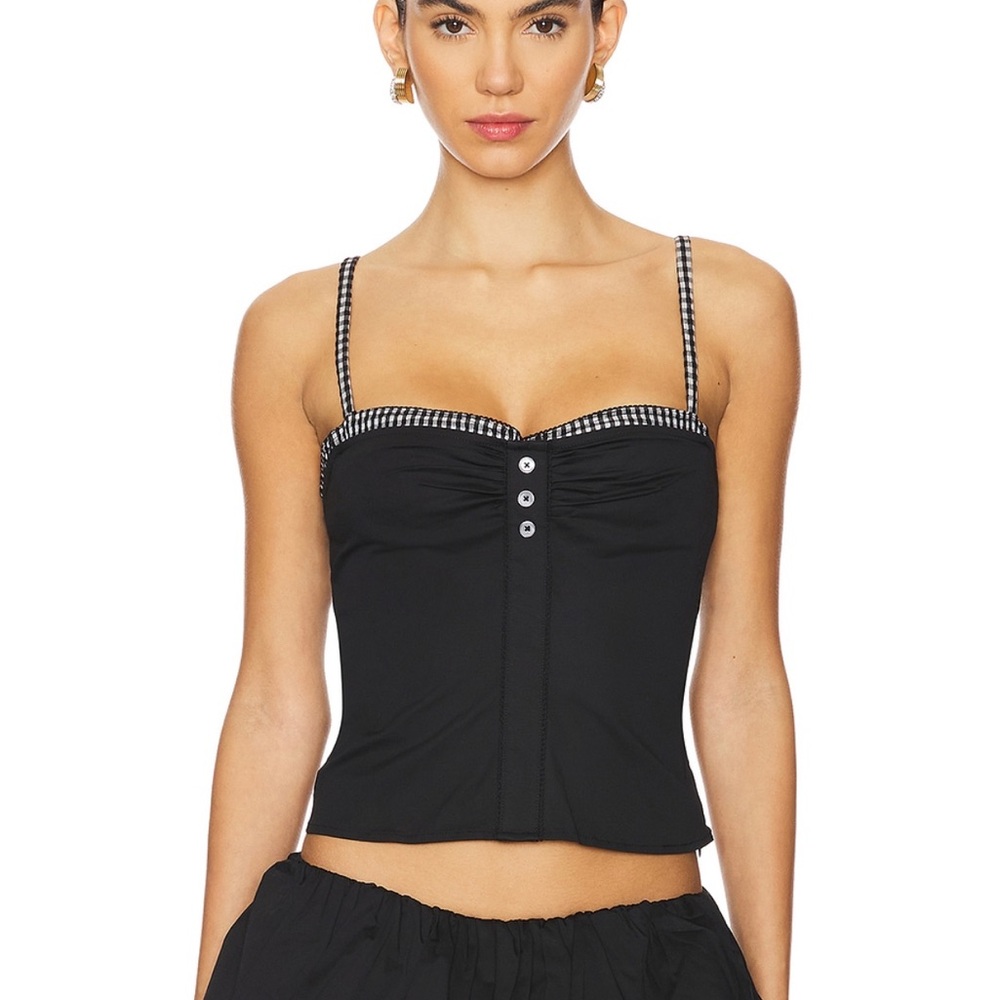 Miaou Enzo Top in black